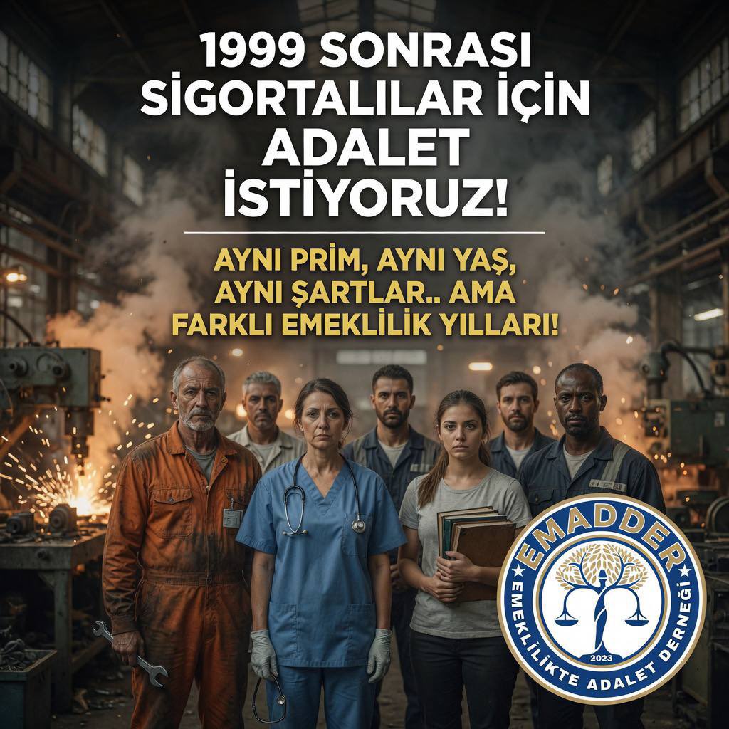 SelMa7012833594's tweet photo. Bozulan iş barışı işçi barışının yeniden tesisi için Kademeli emeklilik elzem haldedir.

@EmadDernegi
#KademeHaktırVerilecek https://t.co/JygFTrdKOU