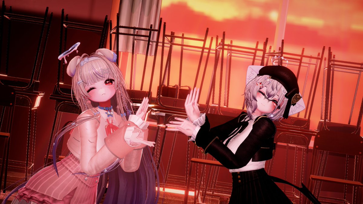 Continent136's tweet photo. New Mayoちゃん！
フレンドとお揃い衣装！
#Mayo3D https://t.co/jkLwvRZ3S9
