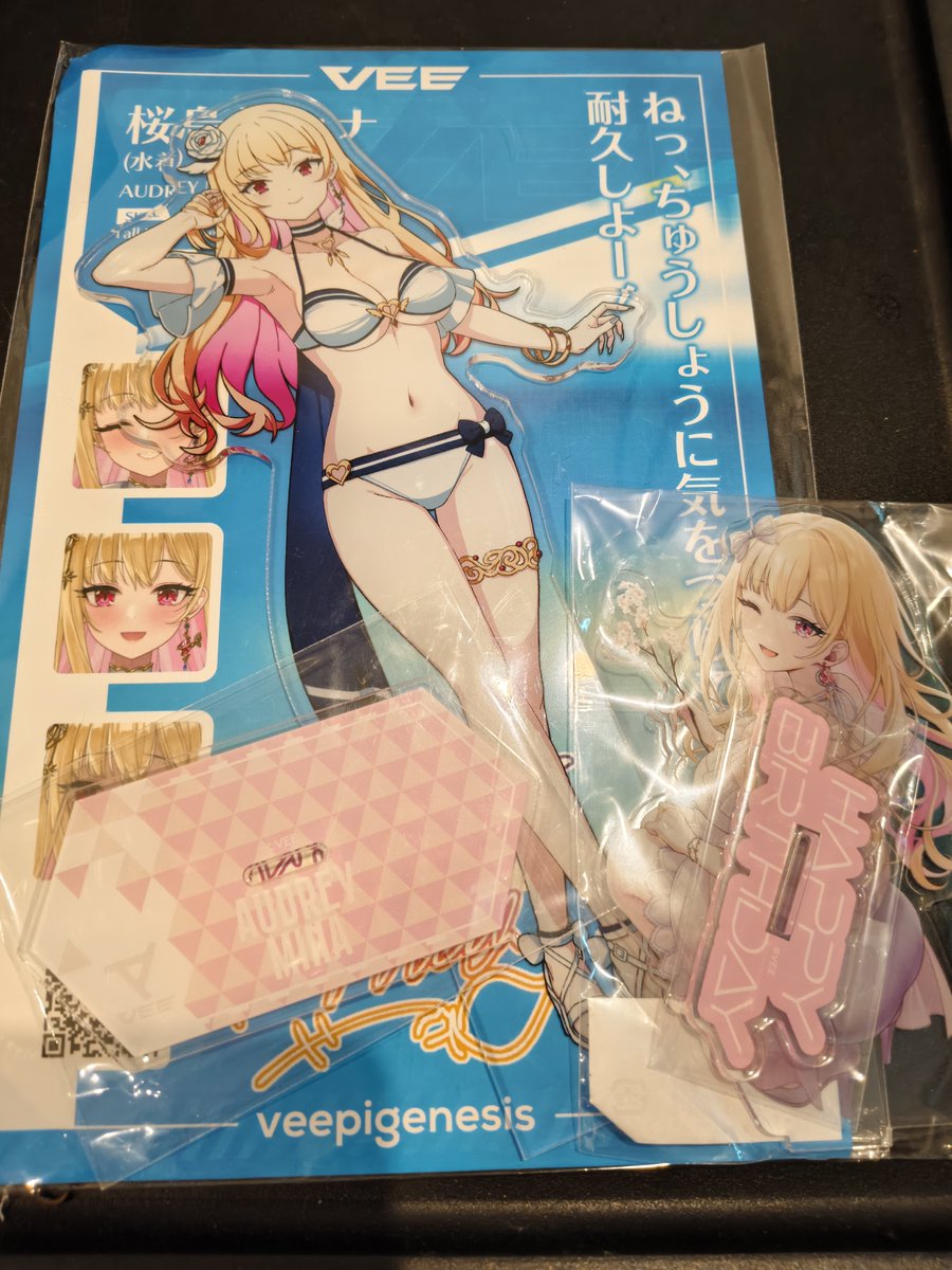AlanSmithee9029's tweet photo. #桜鳥ミーナ #みてみてミーナ #桜鳥ミーナ生誕祭2026
@mina0x0audrey 
グッスが届いた〜！o(〃＾▽＾〃)o
おしゃれみなちが思ってた以上にでかくてワロタww
「SKILL: Talking to the wall 24 hours. 』 が書いてるも草w
さすがみなち美人だけではなくおもしれ女だ！ https://t.co/lstuEXSsG3
