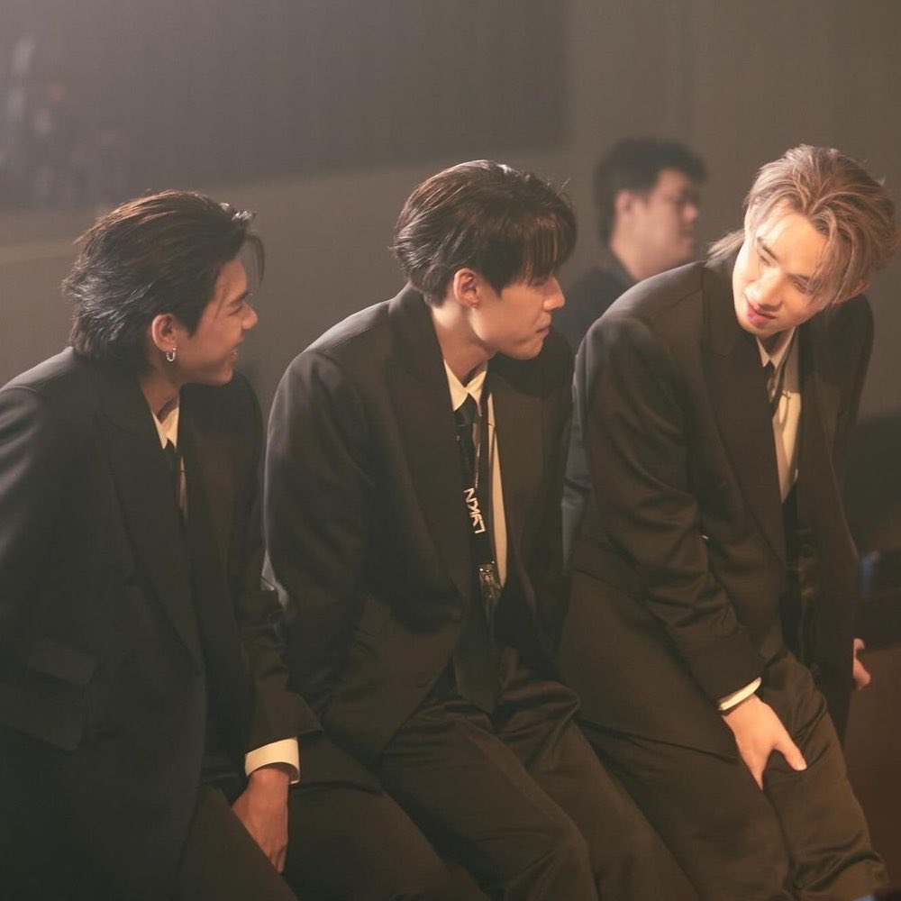 taewchana's tweet photo. It’s honestly so disrespectful to cut Tui out of picture when he was clearly in it. Before any ship, there is LYKN, and they are all part of it — and that should matters the most. You can support your favorite pairing without erasing someone who’s been part of their journey from the start.