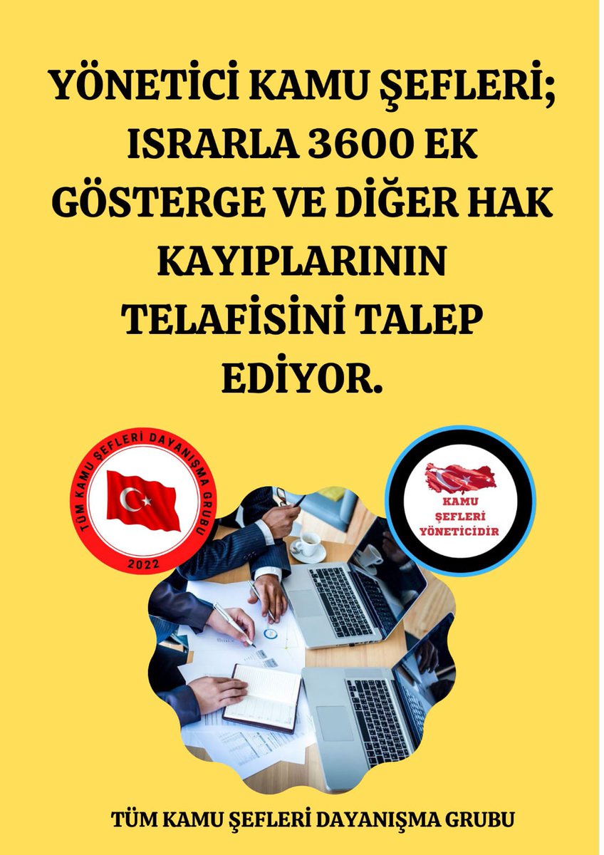 KamuSefleriD_G's tweet photo. Yönetici #TümKamuŞefleri kendisine iltimas geçilmesini istemiyor, statüsü gereği hakkı olan ancak verilmeyen 3600 ek göstergeyi talep ediyor. Kamunun bir kaç ünvandan oluşmadığı ortadayken 3600 de bir hesap hatası yapıldı ve  biz düzeltilmesini istiyoruz. @RTErdogan @isikhanvedat https://t.co/BZKUrsDKNL