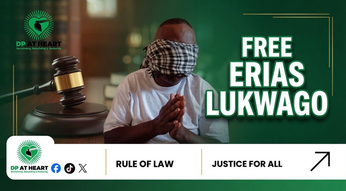 DPATHEART_Ug's tweet photo. #FreeEriasLukwaga
#Ruleoflaw https://t.co/XThMw7MRQu
