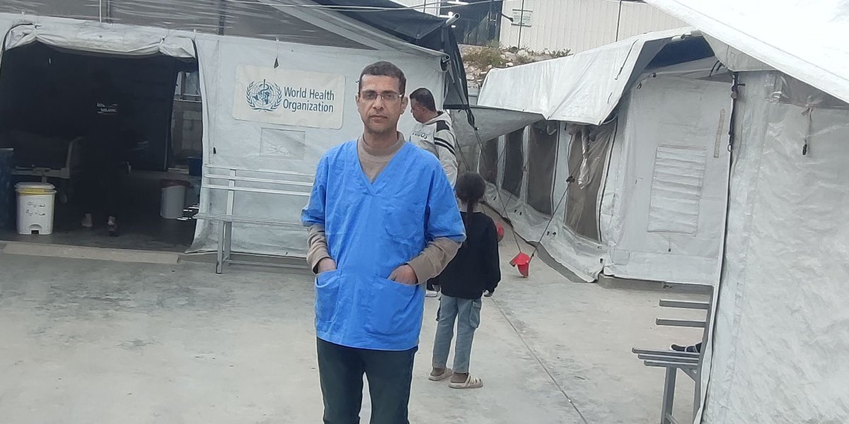 SCoRMembers's tweet photo. Synergy June 2026: Tamer Ganem, an Egyptian radiographer who lives and works in Gaza with his family, provides an update on the awful conditions facing healthcare workers in the region. Find out more about his story now 👉️ https://t.co/P7NkWlAsnv https://t.co/hLKC3FMy5G