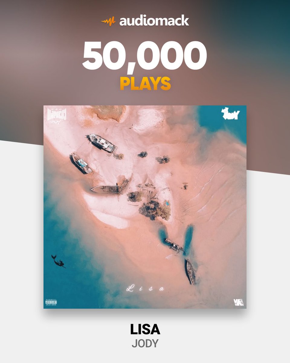 ViroKollective's tweet photo. milestone unlocked 🔓 50,000+ streams on @audiomack for 'Lisa' by @baddmanjody 🔥
huge thank you to everyone streaming, sharing, and supporting the vision.
#ViroKollective #Jody #Lisa #Audiomack #NewMusic https://t.co/ZJImdKzcc3