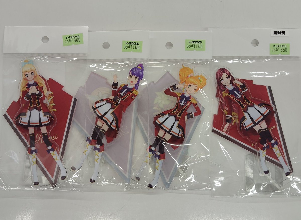入荷情報】 アイカツスターズ！ アクリルスタンド（データカードダス
