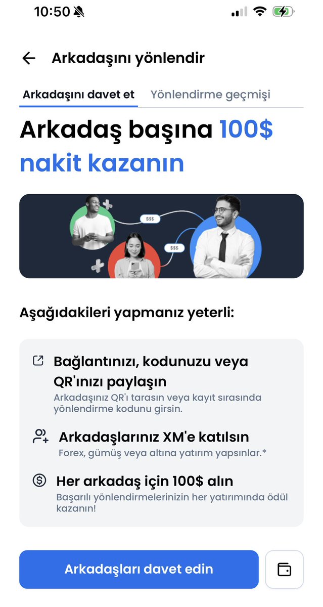 girlmath1's tweet photo. 📣XM’de işlem alırken platformu arkadaşlarınıza da önerip her başarılı yönlendirmede 100 DOLAR kazanabilirsiniz.!!

Üye panelinde ana sayfanızda detayları görüp, davet linkini oluşturabilirsiniz.. https://t.co/2xiJCFvcEP