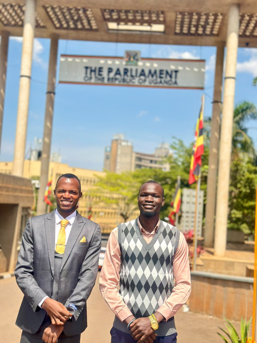 Engwau_Nathan's tweet photo. On behalf of the @Busitema_Guild_ , I and the guild president paid a courtesy visit to the @Parliament_Ug in an engagement to discuss the matters affecting the university and students body at large to see that we uplift our institution. #PoweringAbetterStudentsExperience https://t.co/jhSGgxgnJG