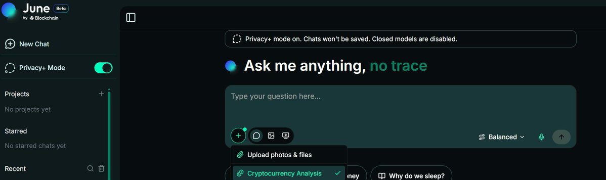 MinalNarwade's tweet photo. 🚀 JM 💙

🔍 Search Your Favourite Crypto Project in JUNE AI

🛡️ Get Deep Analysis in Privacy Mode 🔒

📊 Tokenomics  Team  Funding Partnerships Roadmap Risks

👉 Ask anything with @askjuneai

One Question Complete Research Better Decisions https://t.co/0lrf5Ha5Ap