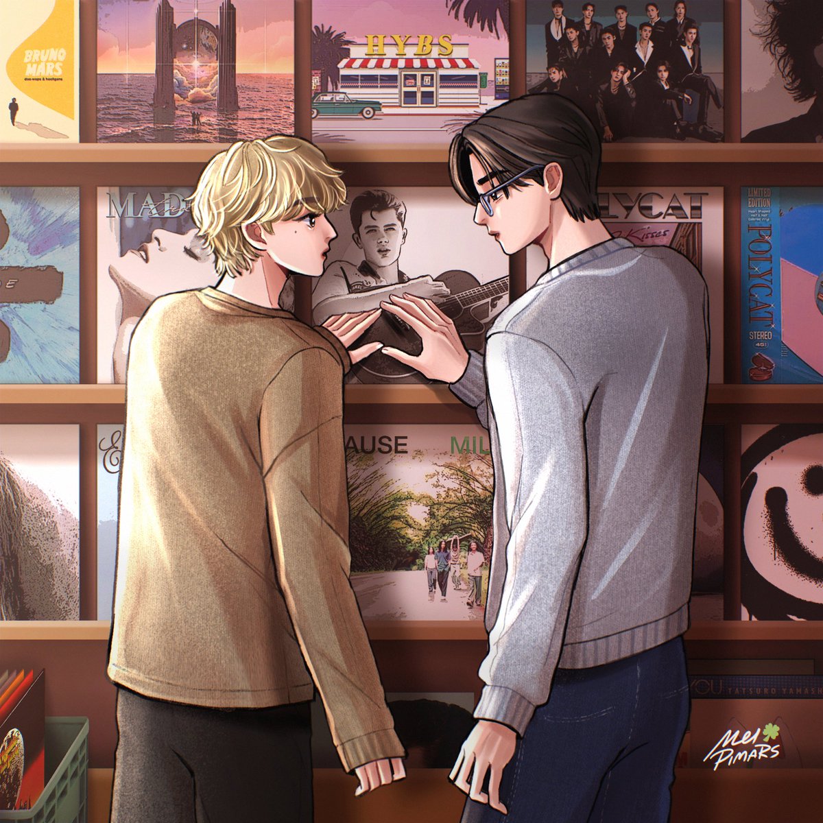 Meipimars's tweet photo. เธอมากับฝน                      I think they call this love https://t.co/5F5PDdQb6d