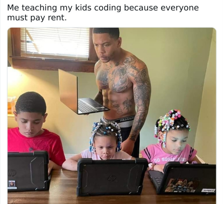 PR0GRAMMERHUM0R's tweet photo. toddlerTechBootcamp https://t.co/2j4msvc1M1