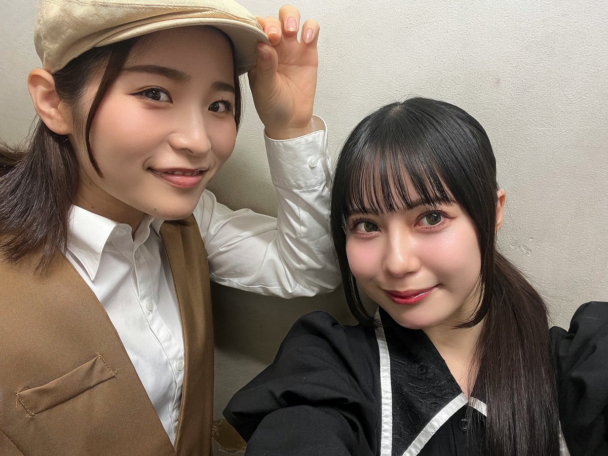 楽屋がとなりのあかねちゃんが写真撮ってくれたの、、🥹🥹嬉しい