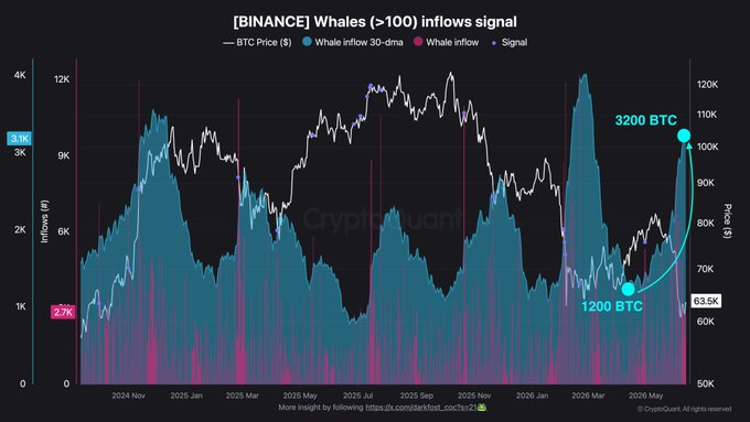 NoctisCrypto's tweet photo. 🚨 Depuis le listing des ETF sur #Bitcoin, personne ne veut l’admettre, mais les whales n’ont jamais arrêté d’accumuler, que ça monte ou que ça descende (voir post épinglé 📌).

Et là, lors du crash des 90k à 58k, puis lors du dernier dump des 80k à 58k, elles n’en ont jamais autant acheté.

J’en déduis quelque chose... mdrrr 😅
