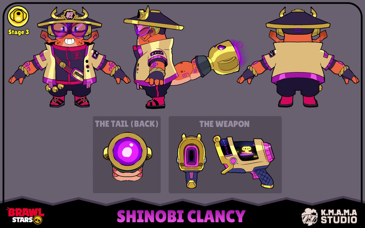 KmamaBs's tweet photo. In the silence of the shadows, a warrior sharpens his craft 
Every battle shapes the legacy of Shinobi Clancy
Skin concept for #SupercellMake
1/2
Link: https://t.co/ClQeETs9gO https://t.co/V4CWNuthMT