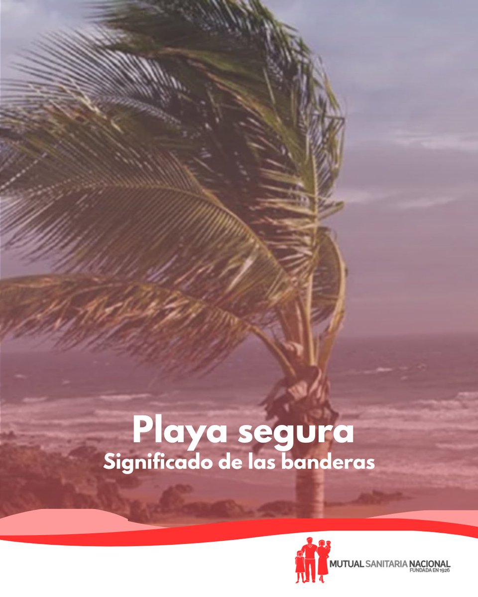 MutualSN's tweet photo. 🚩 Las banderas de la playa son una herramienta esencial para tu seguridad.

🟢 Verde: baño seguro
🟡 Amarilla: precaución, evita riesgos innecesarios
🔴 Roja: baño prohibido por peligro

#PlayaSegura #VeranoSeguro #SaludEnVerano #Prevención #Hospital #SeguridadEnElMar https://t.co/QaGEg2NixQ