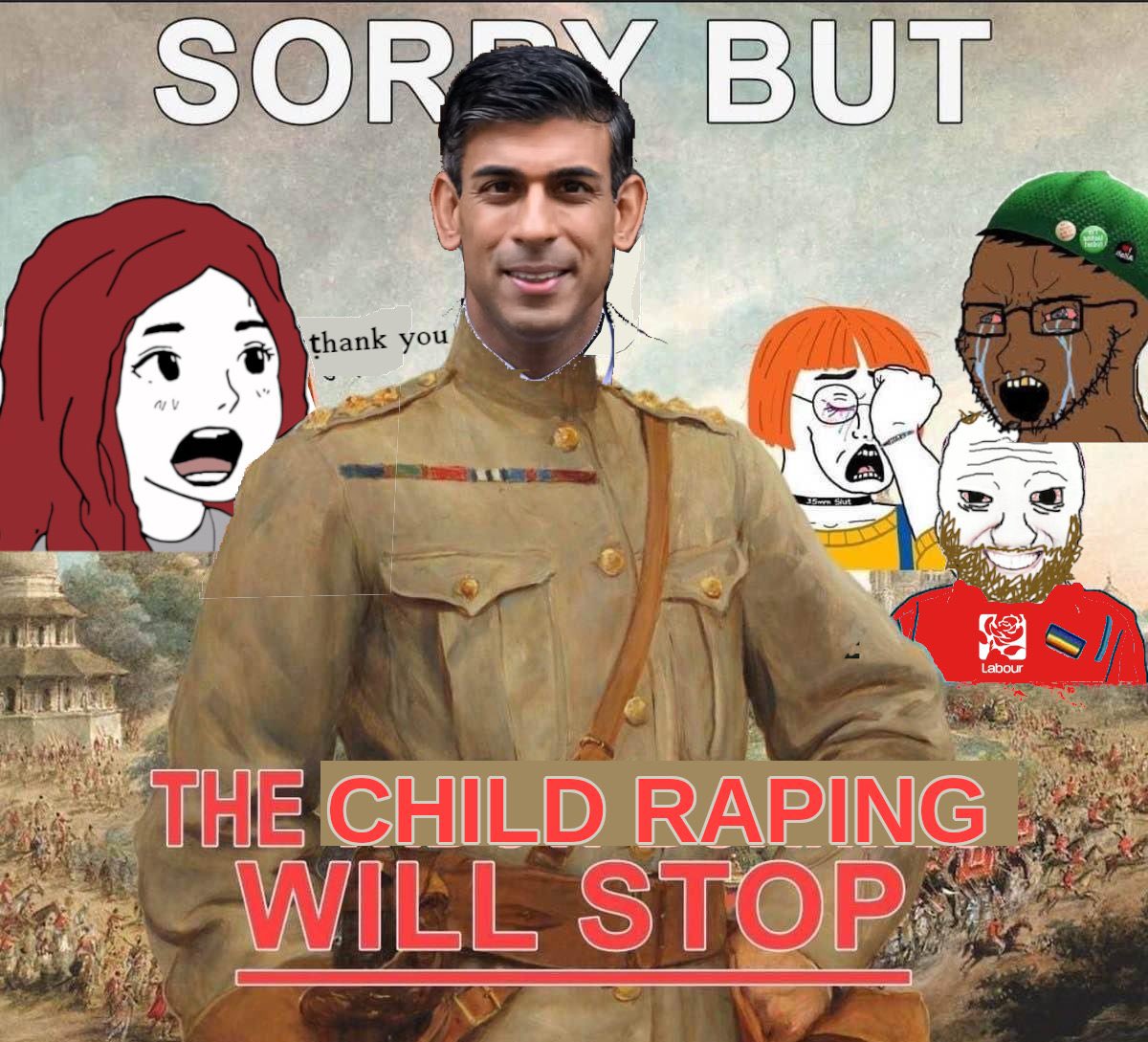 mujifren's tweet photo. Ironically the only person who did anything about the Pakistani rape gangs in Britain was an Indian Hindu man - Rishi Sunak

Sunak launched the first ever Police crackdown on grooming gangs in 2023, which led to arrest of several Pakistani mastermind who spilled the beans on how their gangs operate and extent of abuse carried out by them