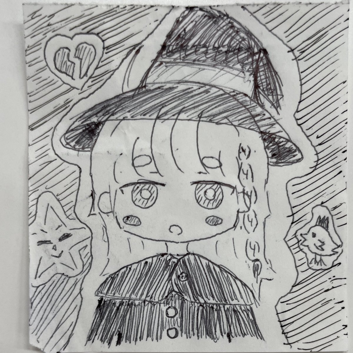 M_Blockpilot's tweet photo. MGR描くのたのしい https://t.co/jn26FZoBc1