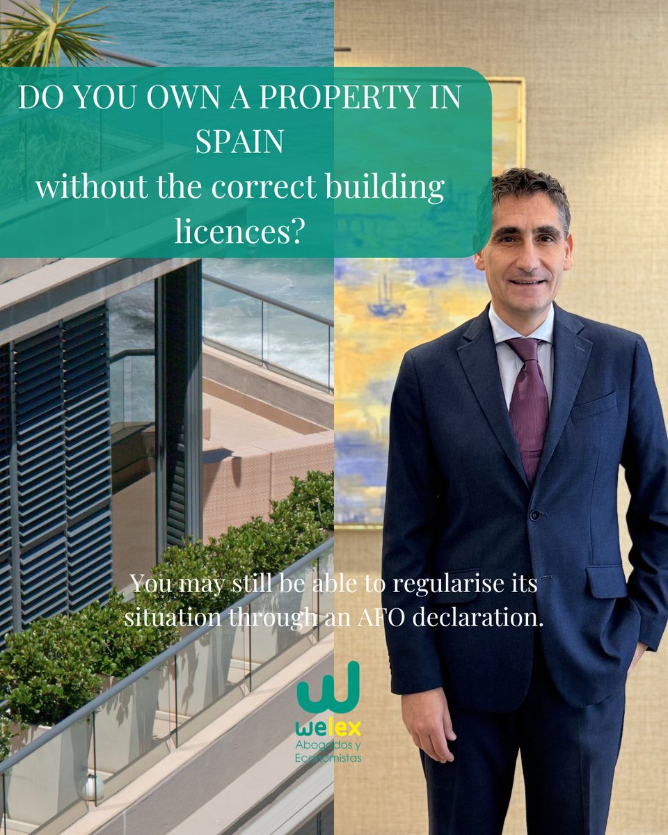 WelexLaw's tweet photo. 🇪🇸Own a property in Spain affected by urban planning irregularities? 

Read the full article on our website and protect your property with the right legal guidance: https://t.co/GiMtZ3pPTJ https://t.co/b9UKbS1yU3