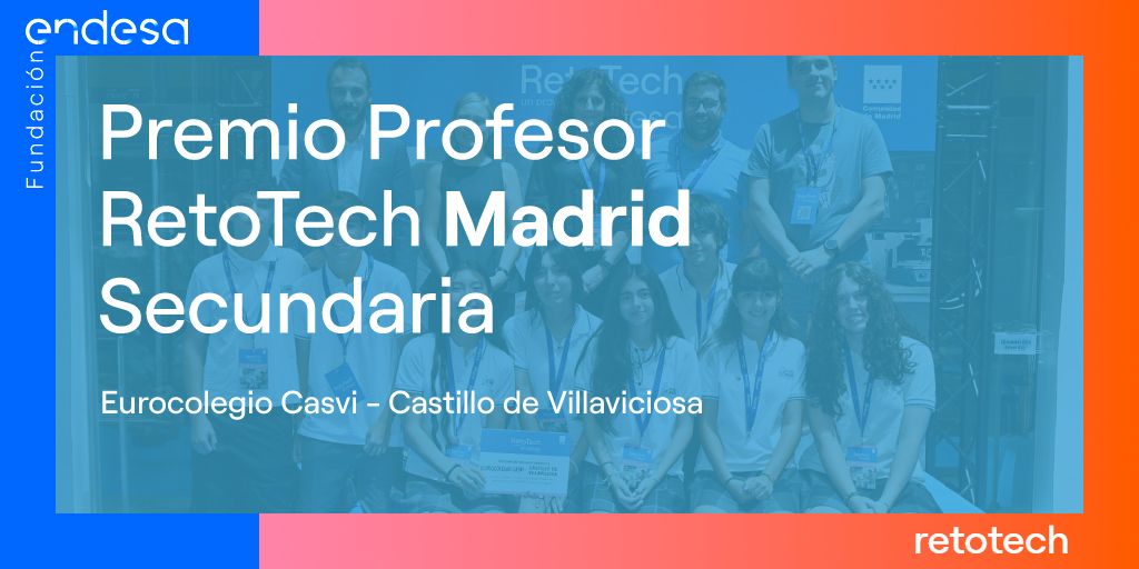 RetoTech's tweet photo. 🇪🇦 #RetoTech España  El 𝗘𝘂𝗿𝗼𝗰𝗼𝗹𝗲𝗴𝗶𝗼 𝗖𝗮𝘀𝘃𝗶- 𝗖𝗮𝘀𝘁𝗶𝗹𝗹𝗼 𝗱𝗲 𝗩𝗶𝗹𝗹𝗮𝘃𝗶𝗰𝗶𝗼𝘀𝗮 es el ganador del Premio Profesor RetoTech Madrid de "Secundaria"¡Enhorabuena! Con: 𝙴𝚕 𝙲𝚘𝚕𝚘𝚛 𝚍𝚎 𝚕𝚊 𝙸𝚗𝚌𝚕𝚞𝚜𝚒ó𝚗.𝟸 #EspírituRetoTech @FundacionEndesa @Casvi https://t.co/CmBRqtwUAD