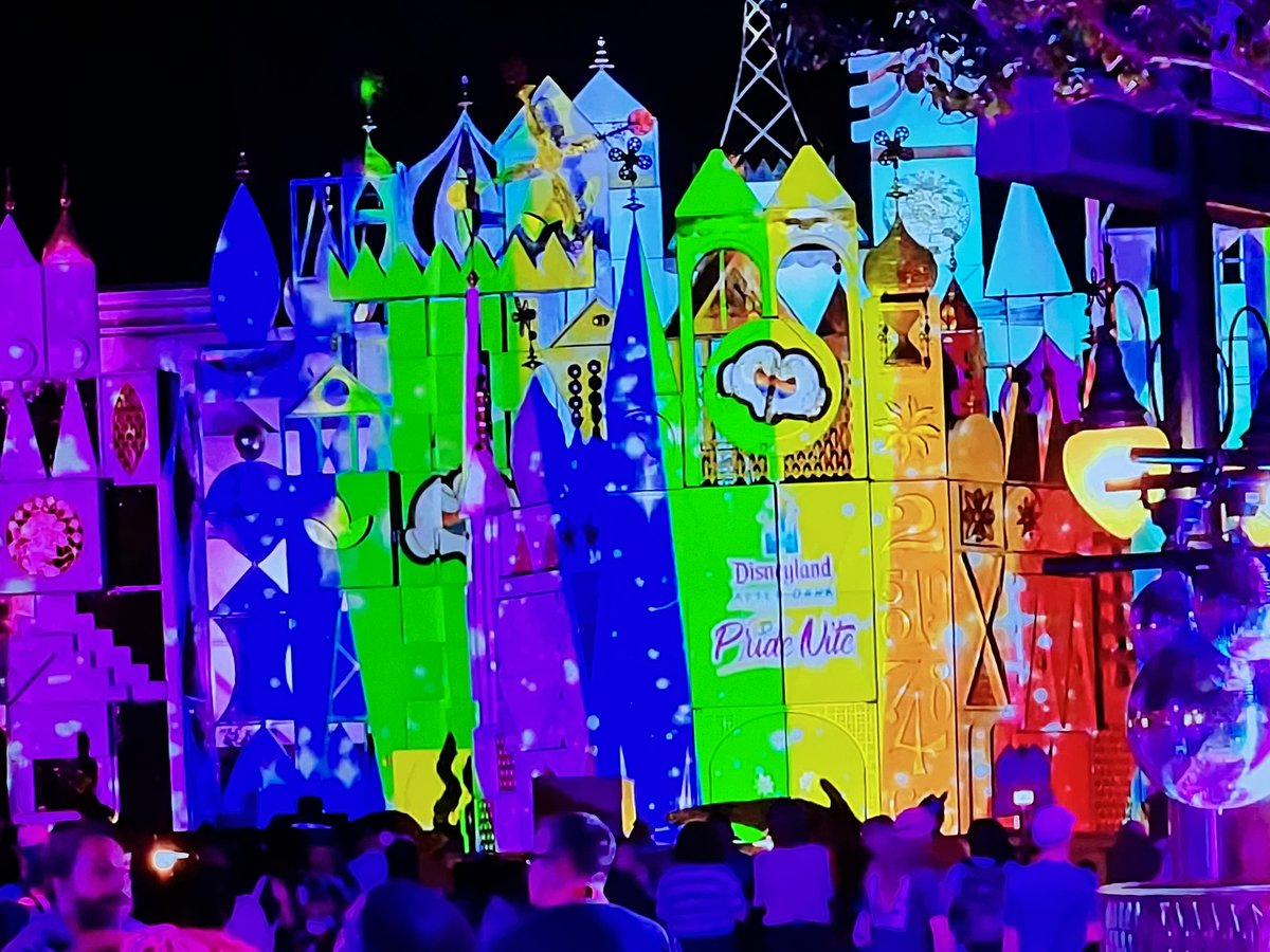 WokeOnArrival's tweet photo. Disneyland Pride Nite. Dancing at The Pirates of the Caribbean dancing &amp; It's a Small World. 2026 https://t.co/90vTVEJBmm