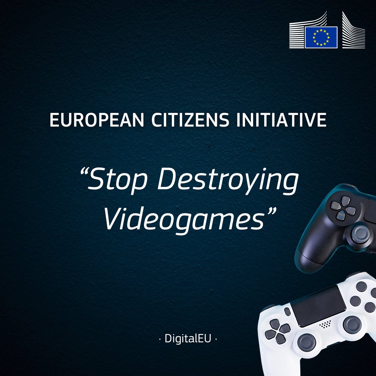 PSInsideFr's tweet photo. NEWS : Malgré plus d’1,3 millions de signatures et des audiences au Parlement européen, l’Initiative Citoyenne Européenne #StopKillingGames a… échoué.

L’UE indique qu’AUCUNE nouvelle législation ne sera proposée, mais que des « échanges » seront lancés avec les consommateurs et l'industrie afin d'améliorer la gestion de la fin de vie des jeux vidéo…

En gros, RIEN ne sera fait par l’UE pour préserver le patrimoine du jeu vidéo…