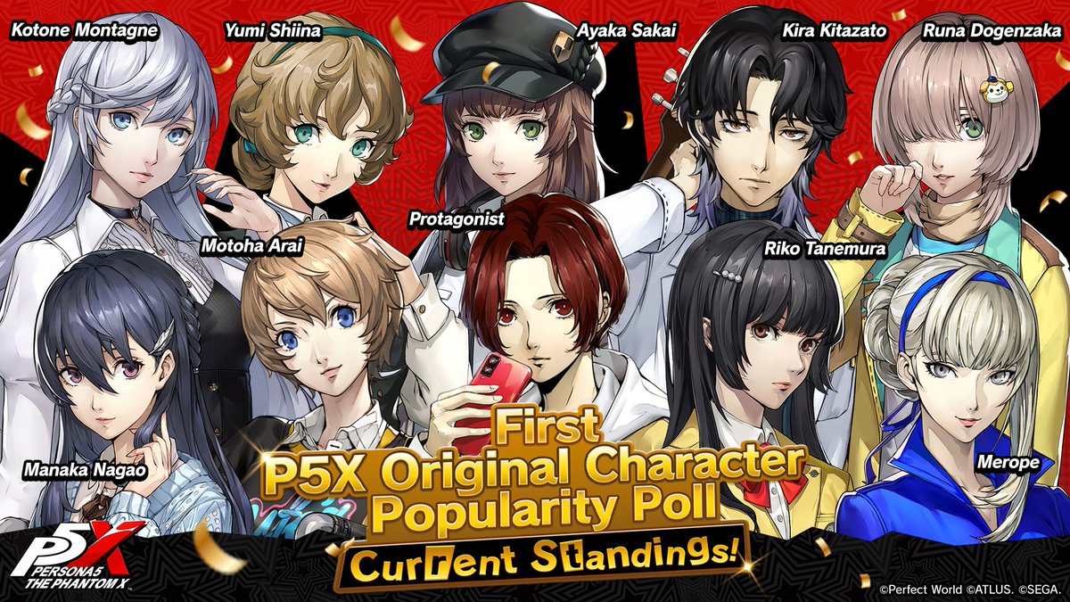 Persona5: The Phantom X (Official West) tweet media