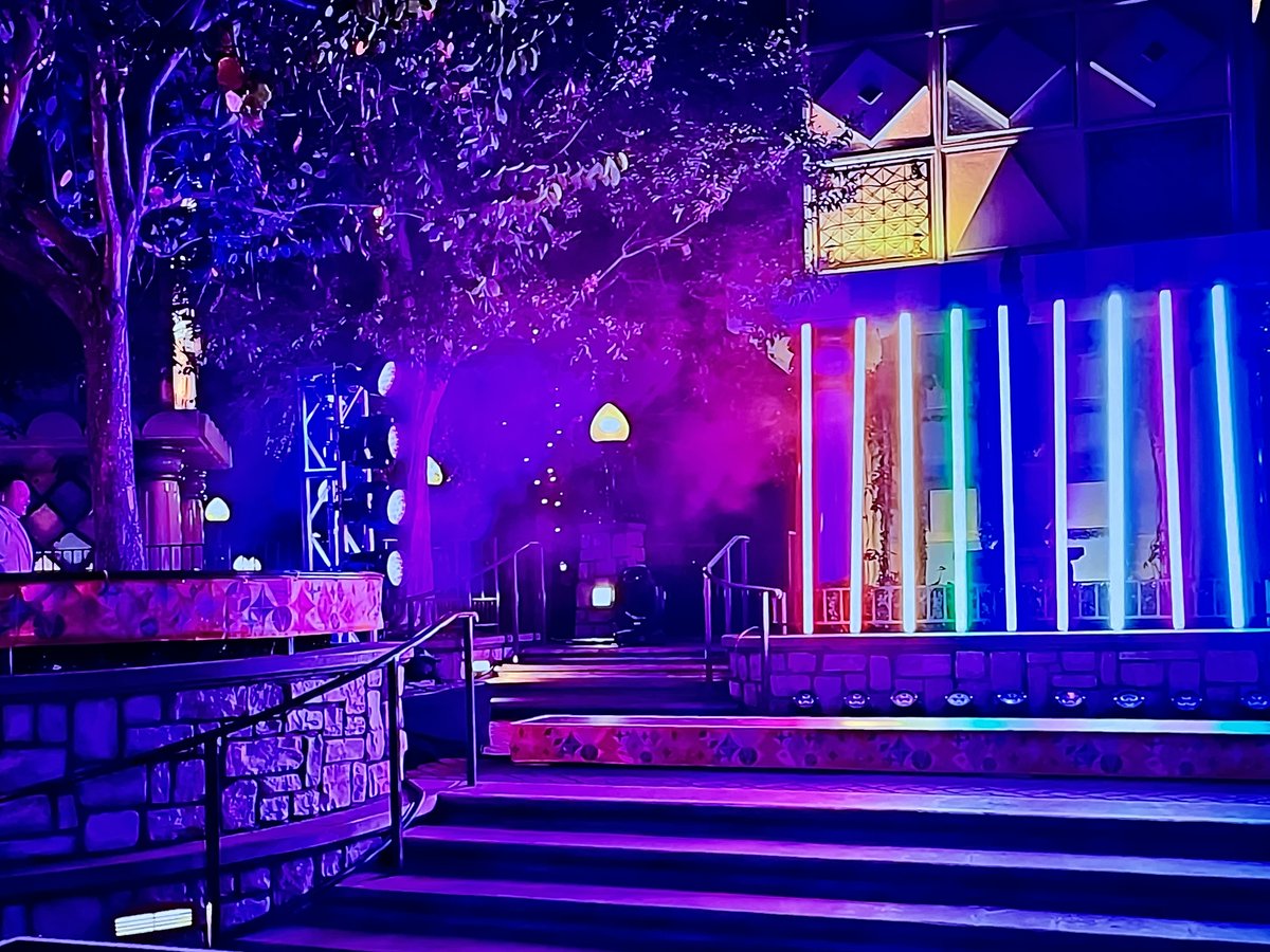 WokeOnArrival's tweet photo. Pride Nite at Disneyland 2026. A Musical Celebration of Pride near by It's a Small World. #Disneyland https://t.co/gc3Ok2wryX