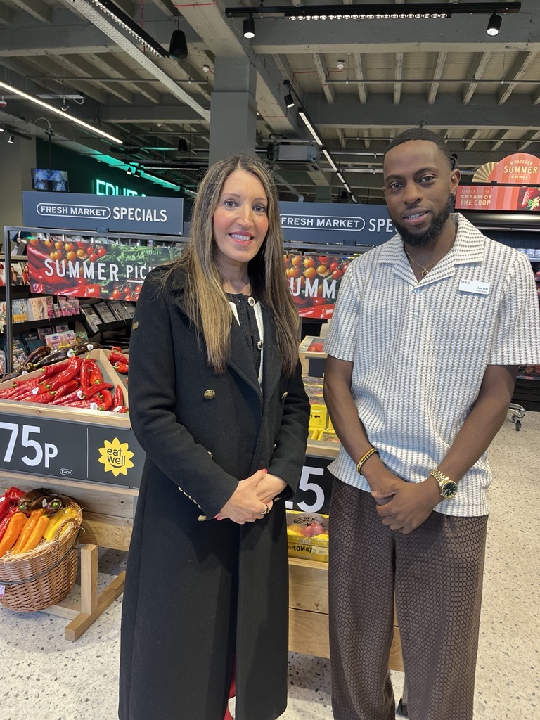 MandSnews's tweet photo. It was great to welcome Rosena Allin-Khan MP to M&S Tooting.

Returning to the high street after 18 years, Tooting is one of four new M&S stores opening in London this financial year, alongside an additional six set to be transformed, creating over 150 new jobs in total. 👋

Featuring a bakery, Click & Collect and fresh market-style produce, we're bringing the very best of M&S Food to more customers than ever.

@DrRosena #NotJustAnyNews