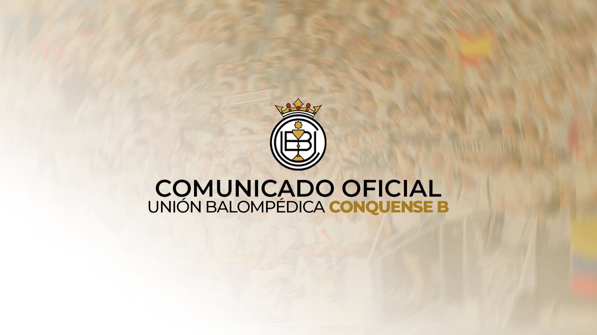 CanteraUBC's tweet photo. Comunicado oficial | Situación contractual de la plantilla de nuestro filial.

🔗 https://t.co/ukMriJjA4h

#SomosCuenca https://t.co/1jY24VdzHY