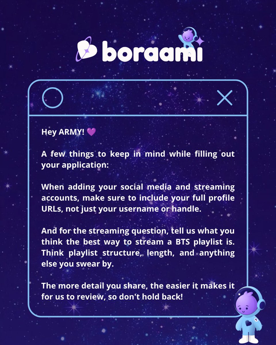 boraami_app's tweet photo. 💜Boraami Update💜 https://t.co/QmdTRzrE5r