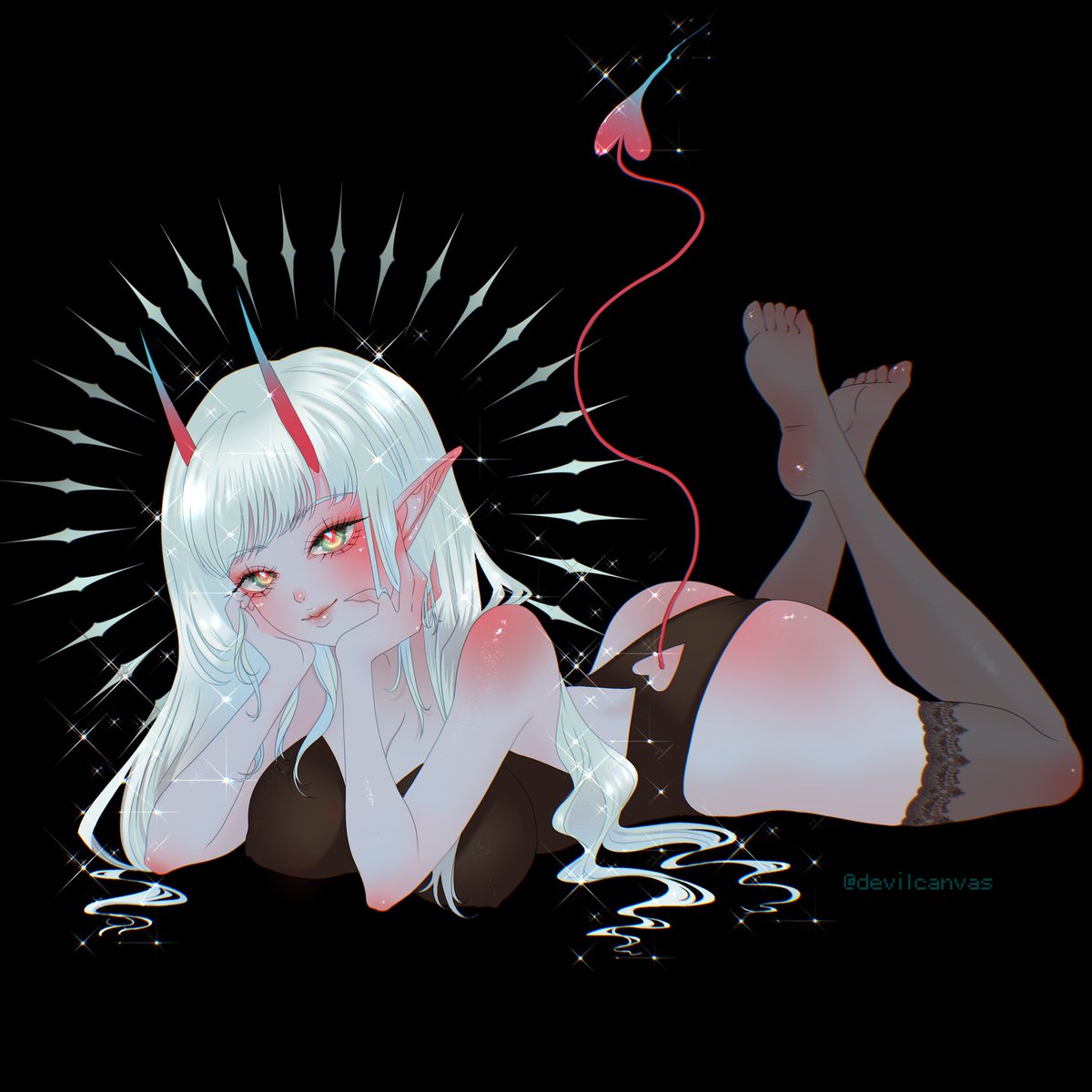 devilcanvas (cmm open) tweet media