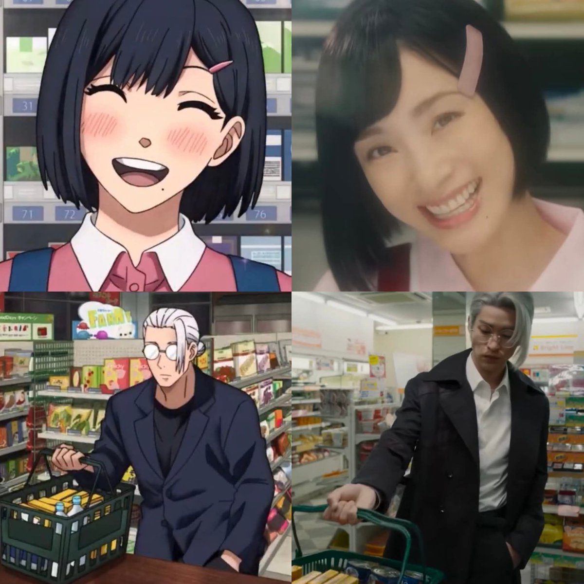 animeposts's tweet photo. Anime                        Live Action https://t.co/8aXk38obi0