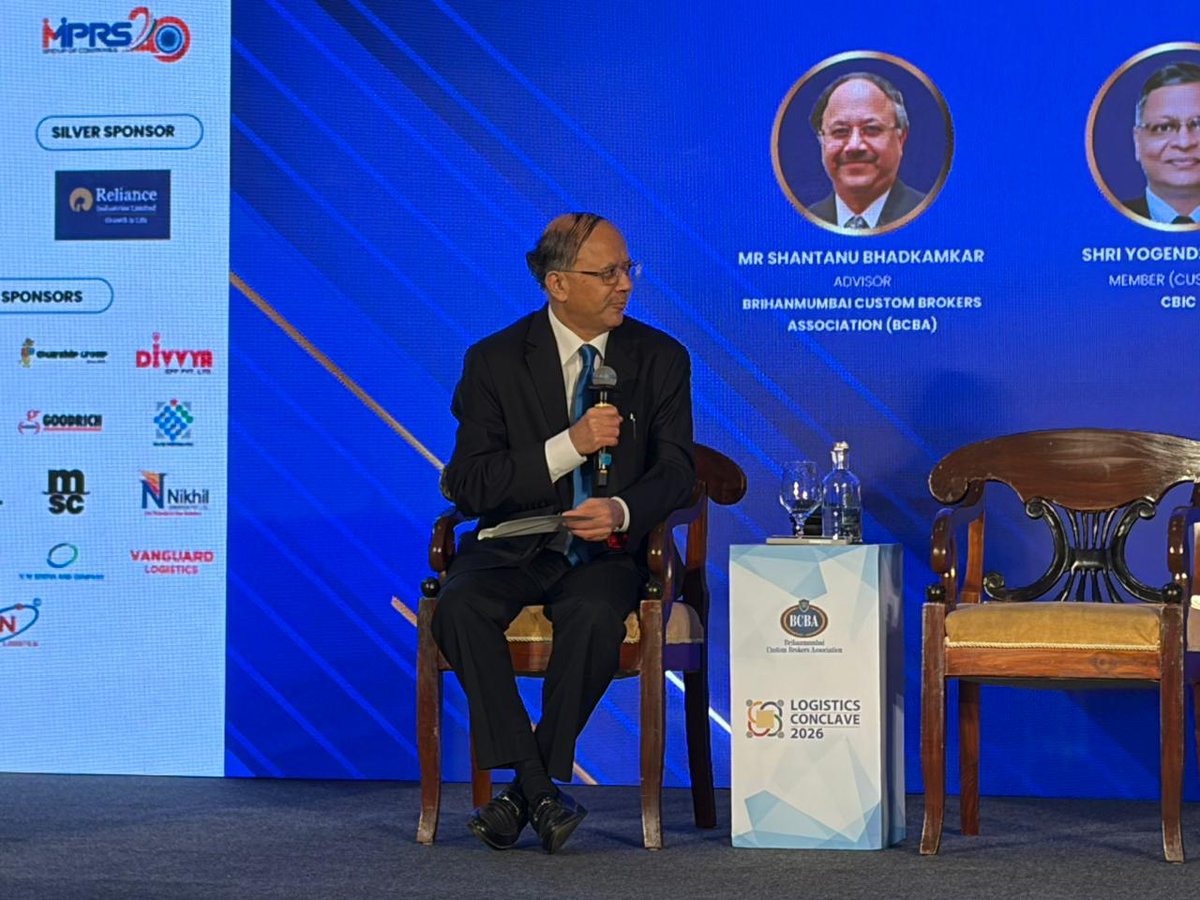 BCBA_IND's tweet photo. The future belongs to those who prepare for it today. This insightful session explores India's growth ambitions and the pivotal role that logistics, trade, and infrastructure will play in shaping the nation's journey towards Viksit Bharat. https://t.co/xHB9fpopuN