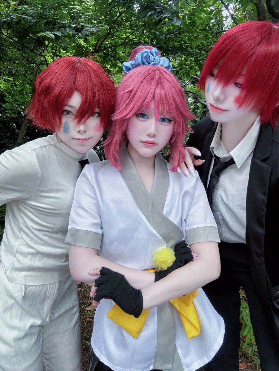 mmm_cosplay's tweet photo. ⚠️cos HxH   🃏🪡🃏

           ヒソカ × マチ× ヒソカ 

                         、、、💢

#アコスタ池袋 https://t.co/mhvdbajeKo