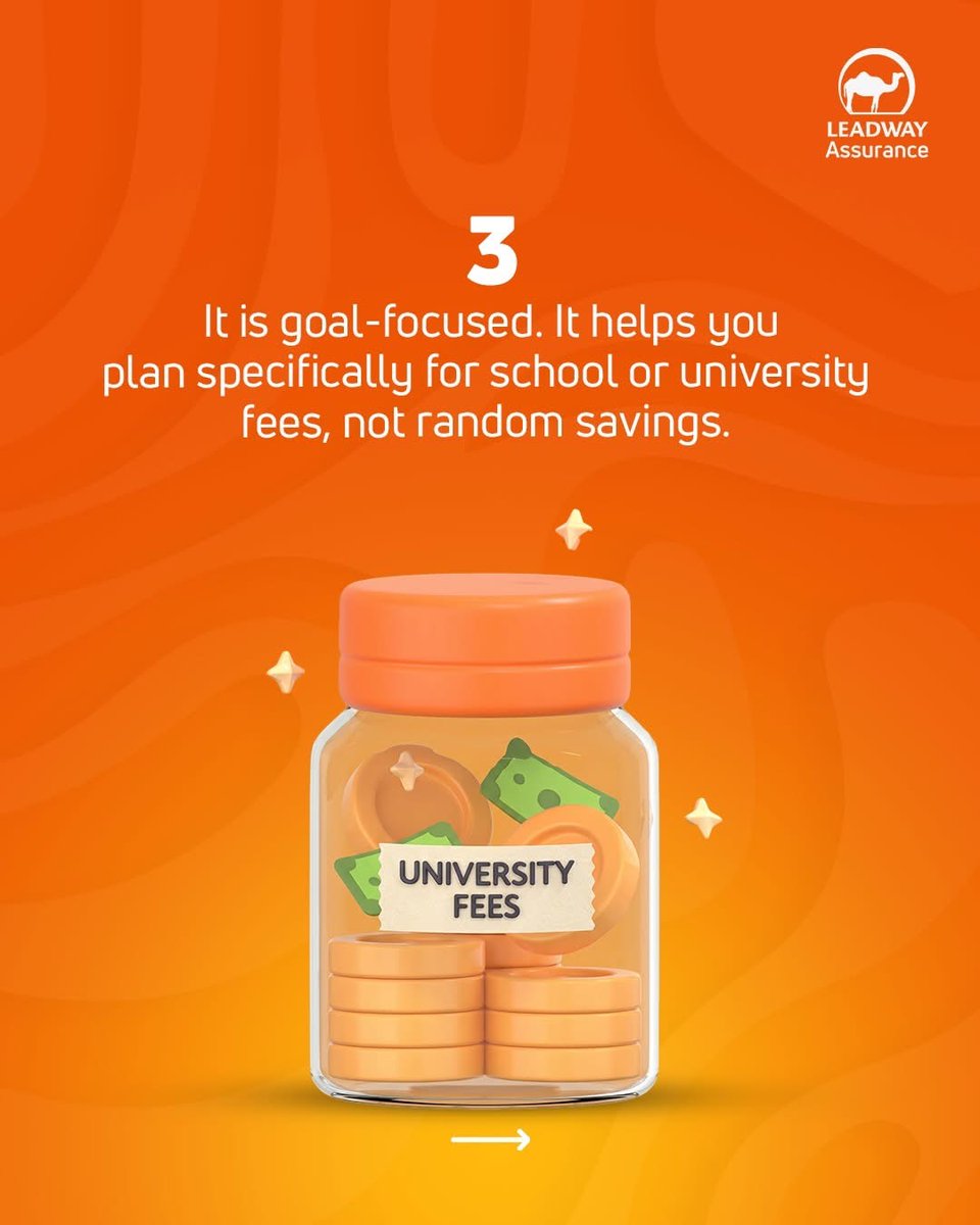 ADasolami's tweet photo. School fees are no longer something parents can afford to “figure out later.”

With the Leadway Education Target Plan, parents save consistently over time, making it easier to prepare for their children’s future without disrupting other responsibilities.

Send a DM https://t.co/eBdikQ9hc0