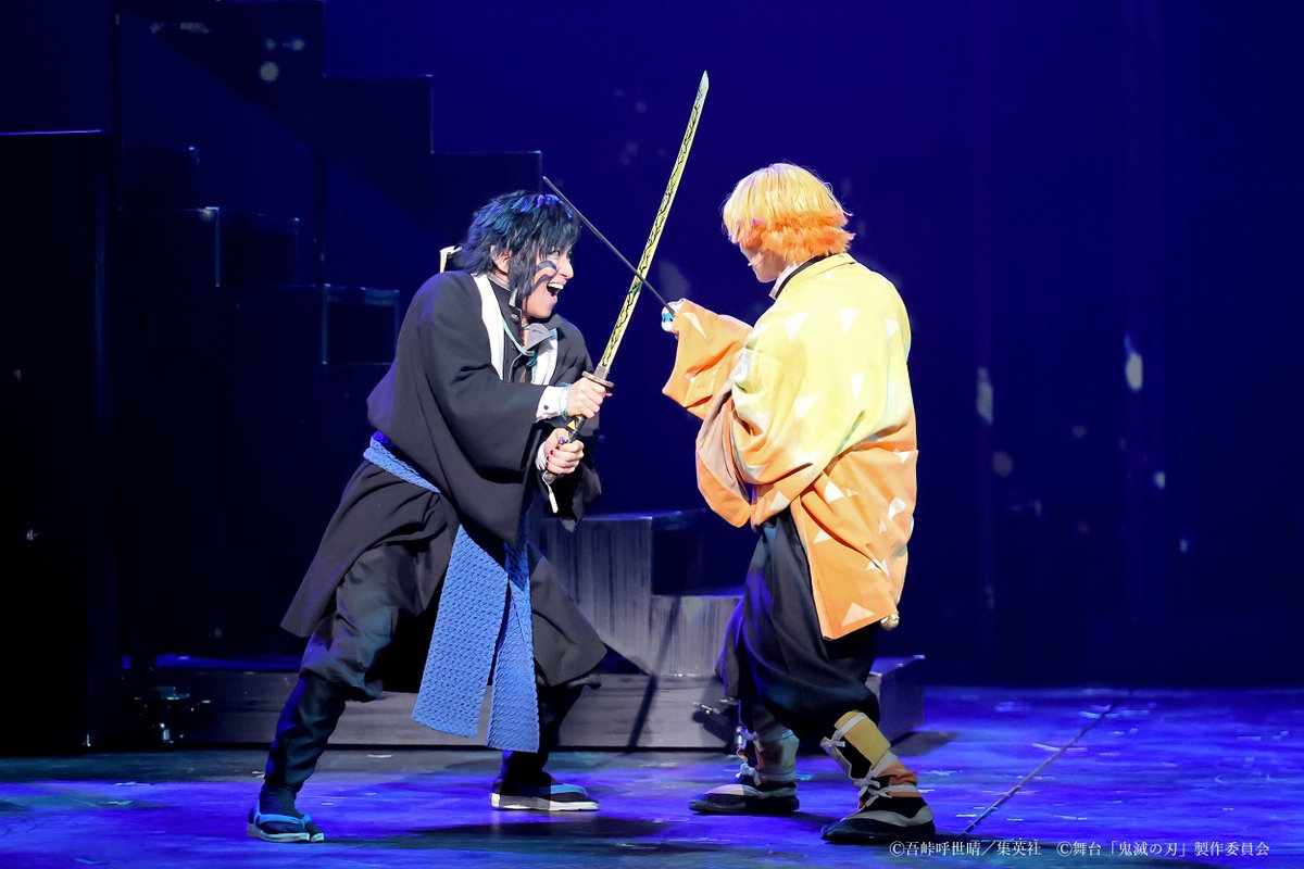 yohei_isshiki's tweet photo. #舞台鬼滅の刃
お昼公演へのご来城、誠に有難うございました。スペシャルカーテンコールも併せて楽しんで頂けましたでしょうか😌🍑

夜は18時より、#髙橋颯 炭治郎にて。
終演後は鬼達によるお見送りもございます。

皆様が無限城から、無事出られますように。 https://t.co/maEH5ye8ON