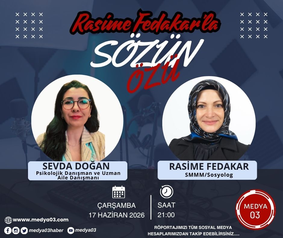 medya03haber's tweet photo. ‘Rasime Fedakar'la Sözün Özü’ programında Rasime Fedakar’ın konuğu Psikolojik Danışman ve Uzman Aile Danışmanı Sevda Doğan olacak.

Bugün saat 21:00 ‘da Medya03 tüm Sosyal Medya Kanallarımızda!

#afyon #gündem #keşfet #röportaj https://t.co/Jnr4vmnHJU