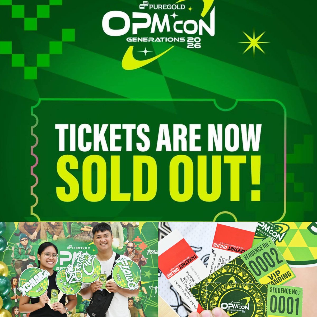 philconcerts's tweet photo. SOLD OUT! All seats taken at Puregold’s OPM Con Generations 2026

@Puregold_PH

Read:
https://t.co/uSVLDzkxd4

#AlwaysPanalo #PuregoldOPMConGenerations2026 https://t.co/m3jKp2Hb5y