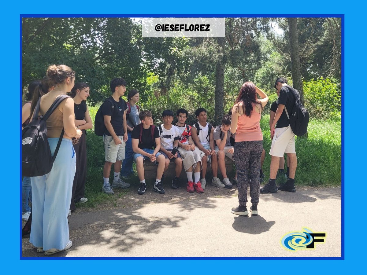 iesEFlorez's tweet photo. 🌳Alumnos de 1°A y 1°B de Bachillerato participaron en la actividad ARBOLES DE BURGOS que forma parte del programa educativo "La ciudad también enseña" que organiza el @Aytoburgos https://t.co/5dIc6Gai38
