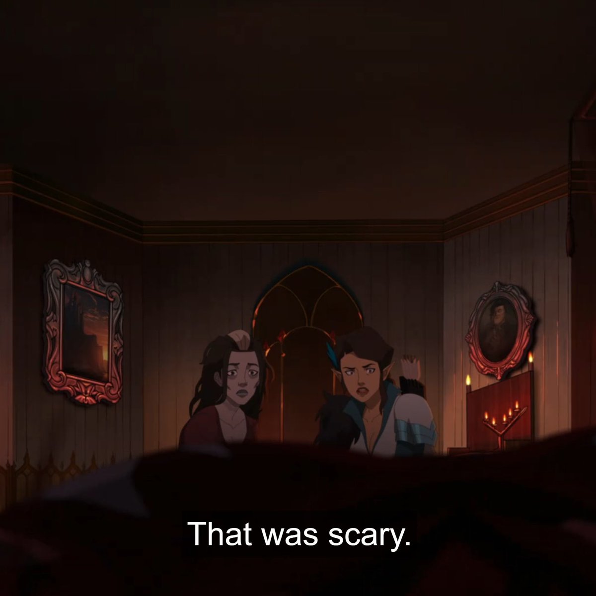 EERIETRAVELER's tweet photo. I wish I could say I didn't immediately burst into tears when she said the thing but that would be a lie #LVMSpoilers https://t.co/N4N8CtrVVH