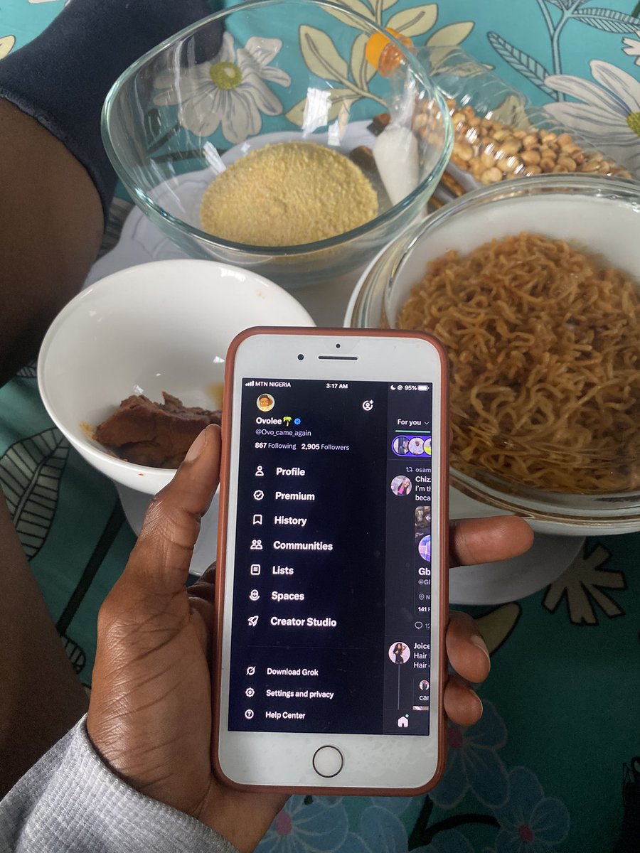 Ovo_came_again's tweet photo. Una don chop OVO NATION, Abi make I step in ?? https://t.co/myWNNwPLC4