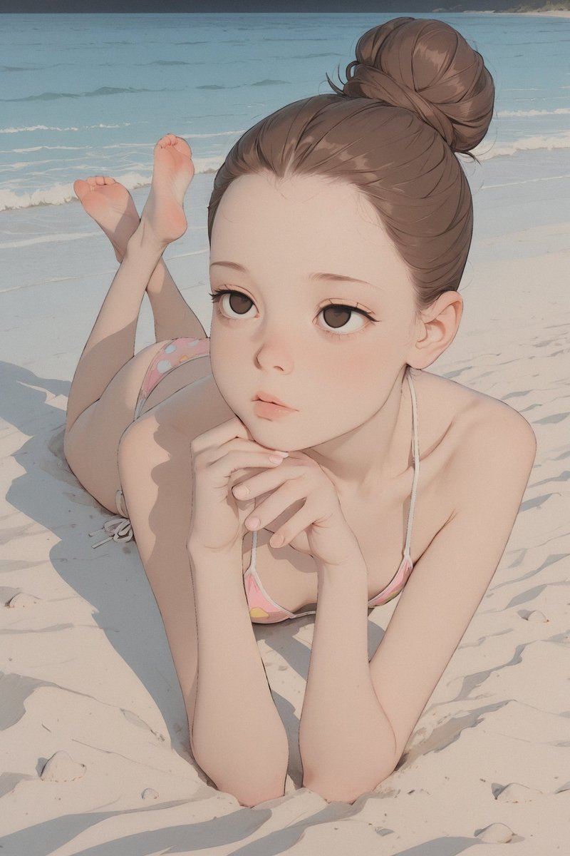 phoney__war's tweet photo. This is the first time we've come to the beach together, isn't it?

#AIAnime #AnimeGirl #NSFWart #waifu https://t.co/0fv70qTZpR