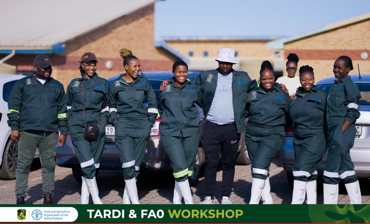 TARDI540202's tweet photo. Young energy, global impact. 

Matching the spirit of Youth Day with our TARDI / FAO mission.

We aren't just waiting for the future; we’re planting the seeds for it today. 

#StudyAtTARDI
#TARDIXpereince 
#TARDI
#YouthMonth
#ExcellenceThroughPractice https://t.co/5WewHhAN8V