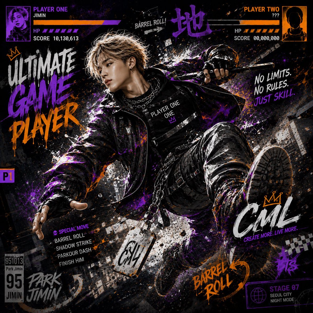 LClairm35766's tweet photo. 🎮 PLAYER ONE: JIMIN

No cheat codes.
No second chances.
Just talent, precision, and legendary stage presence.

Some play the game.
Jimin becomes it. 💜🔥

#Jimin #PlayerOne #LevelUp #GameOn #ParkJimin #LegendMode #StageKing #GamingVibes #Streetwear #CML https://t.co/AKn3rbiN2U