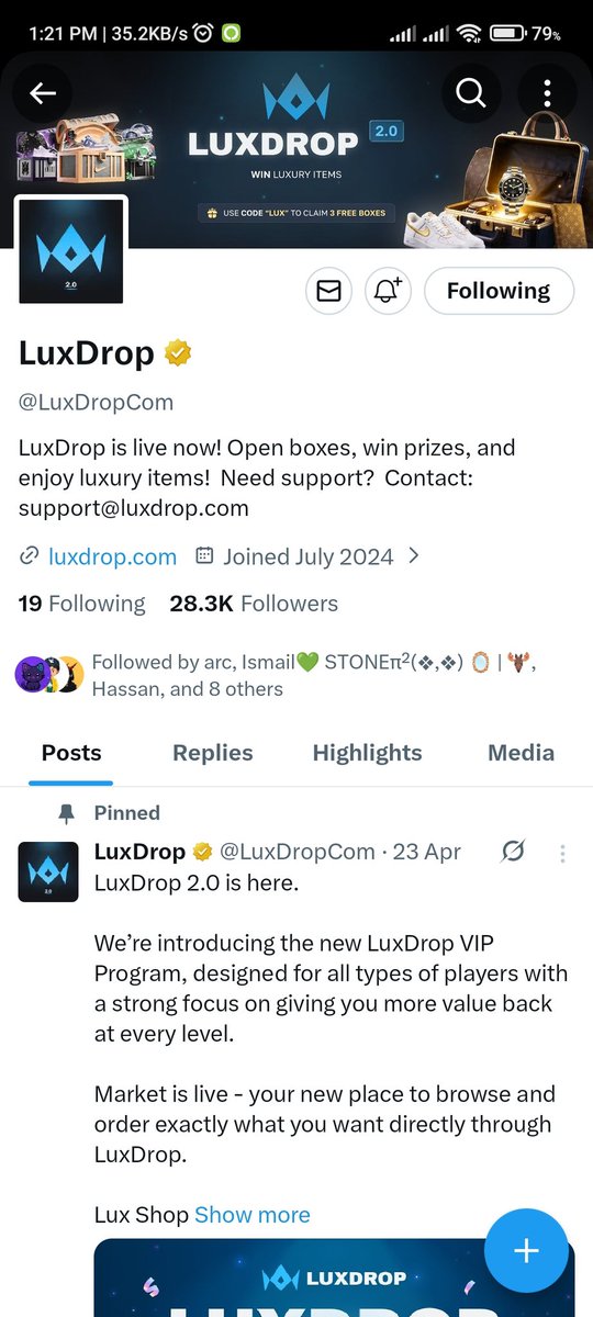 cryptotajmd99's tweet photo. @JuicyFruityyy @LuxDropCom https://t.co/PiABRjQwNa