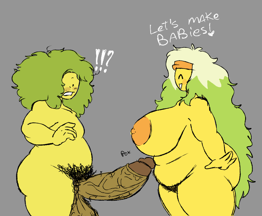 Purpl_Lamb's tweet photo. Two dumb-dumds making bad decisions 
Piraya and Pitaya belongs to:
@/freecoconutmilk https://t.co/j1mIt9cZ2m