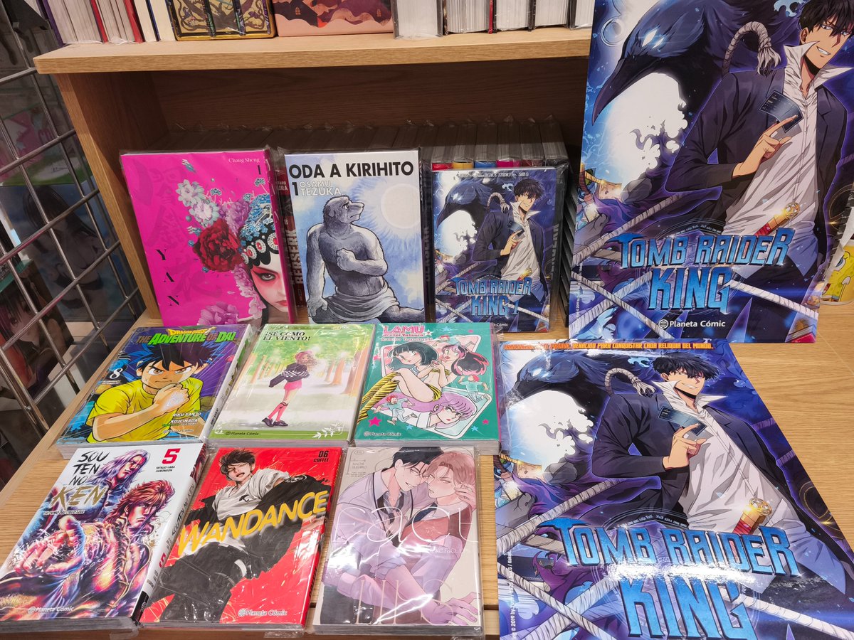 La_Orda's tweet photo. Novedades de Planeta Cómic a la venta en La Orda. Póster de Tomb Raider King de regalo al comprar el primer tomo en La Orda 😉 (hasta fin de existencias)
#comics #novelagrafica #manga #manhwa #tiendadecomics #tiendadecomicsdevalencia #laorda #laordacomics https://t.co/aRa93nC1f8