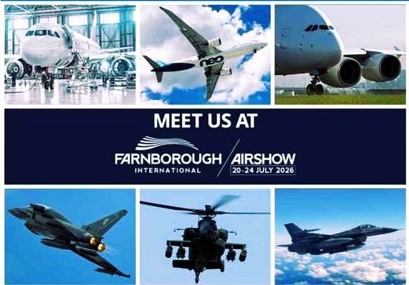 Fidia_Iberica's tweet photo. Farnborough International Airshow 2026! ✈️🌍
From July 20th to 24th, the apex of aviation connects in one place.
📍 Where to find us:🏢 Hall 1 – Stand 1245
#Aerospace #Aviation #FarnboroughAirshow #FIA2026 #Innovation #Fidia #Piemonte #AerospaceIndustry #Networking https://t.co/cGcQkuGvU4