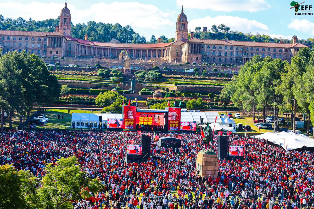 gauteng_effyc's tweet photo. ♦️ICYMI♦️

The Gauteng EFF Youth Command attends the EFF June 16 Youth Day Rally to commemorate the Black Youth who sacrificed their lives in the fight against apartheid.

Register To Vote EFF In The 2026 LGE To Be Held On The 4th of November 2026

Link: https://t.co/GZKHpLdaD5 https://t.co/3If6DY5ytU