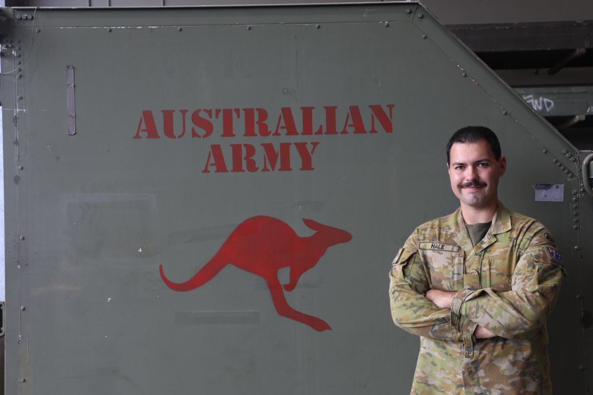 DefenceAust's tweet photo. More Than One Way To Serve 

It took a long recovery from a training injury for Corporal Brodie Hale from 16th Aviation Support Battalion in Townsville, to realise there are many ways to serve in the Australian Defence Force.

He bounced back from a hip tear to find his feet as a Distribution Operator within the unit’s Repair Parts Store, providing spares essential to the @AustralianArmy's helicopter operations.

Corporal Hale is responsible for ordering, receiving and distributing items on a daily basis critical to sustaining Army Aviation’s battlefield-lift capability.

Read more ➡️ https://t.co/mTJ6RskHsJ

#YourADF #AusArmy