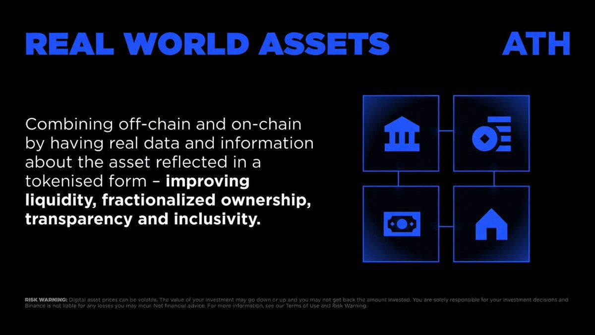 AetheriumATH's tweet photo. Real World Assets are bringing traditional value on-chain #AETHERIUM #ATH 🏦💰 https://t.co/im78DccMTT